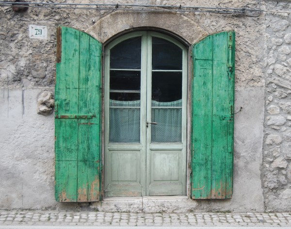 Italy Green Shutters