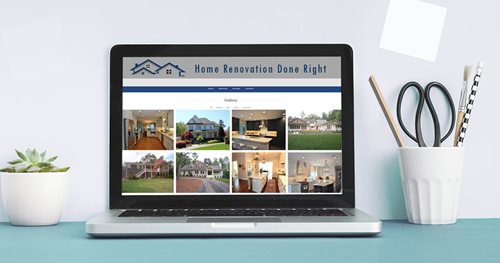 Home Improvement Website Design